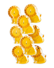 Load image into Gallery viewer, Safari Lion Shaped Paper Plate