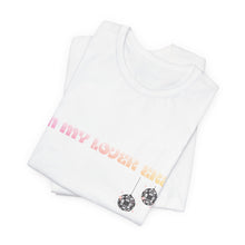 Load image into Gallery viewer, In My Lover Era T-Shirt β Retro Pastel Text with Dice Graphic