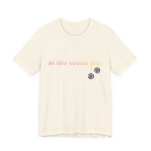 Load image into Gallery viewer, In My Lover Era T-Shirt β Retro Pastel Text with Dice Graphic