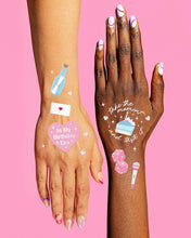 Load image into Gallery viewer, Birthday Era Tattoos - 50 temporary tattoos
