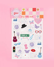 Load image into Gallery viewer, Birthday Era Tattoos - 50 temporary tattoos