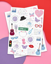 Load image into Gallery viewer, Birthday Era Tattoos - 50 temporary tattoos
