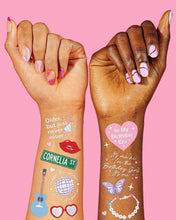 Load image into Gallery viewer, Birthday Era Tattoos - 50 temporary tattoos