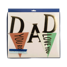 Load image into Gallery viewer, Happy Father's Day Banner Set