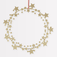 Load image into Gallery viewer, Sparkly Star Wreath