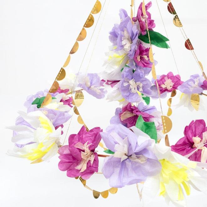 Meri Meri Damaged Packaging Lilac Blossom Chandelier
