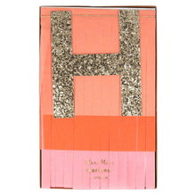 Load image into Gallery viewer, Meri Meri Pink Happy Birthday Fringe Garland