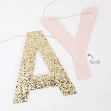 Load image into Gallery viewer, Meri Meri Pink Happy Birthday Fringe Garland