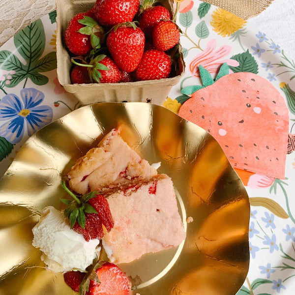 Summer Fresh Strawberry Dessert
