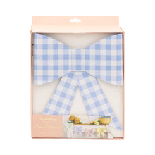 Load image into Gallery viewer, Gingham Bow Banner
