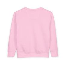 Load image into Gallery viewer, Toddler Sweatshirt — Pink Heart "Love" Pullover (Valentine’s Day Kids Gift) Family Matching
