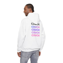Load image into Gallery viewer, Hoodie — &quot;I Have the Hottest Tickets in Town! To Our Couch!&quot; Cozy Couch Night Pullover
