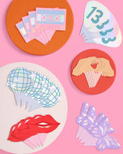 Load image into Gallery viewer, I&#39;m the Problem Toppers - 24 cupcake toppers
