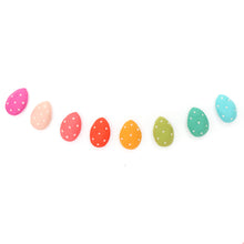Load image into Gallery viewer, Rainbow Easter Egg Felt Garland

