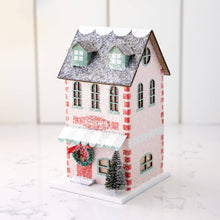 Load image into Gallery viewer, Village Christmas Paper Bakery Decoration
