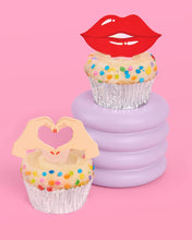 Load image into Gallery viewer, I&#39;m the Problem Toppers - 24 cupcake toppers
