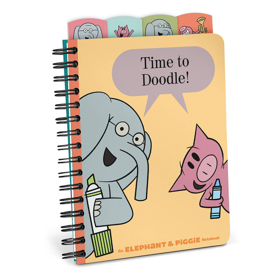Time to Doodle – Elephant and Piggie Journal by Mo Willems