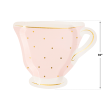 Load image into Gallery viewer, Tea Party Cup Shaped Paper Plate Set - 3 colors
