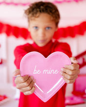 Load image into Gallery viewer, Conversation Heart Shaped Plate Set
