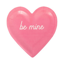 Load image into Gallery viewer, Conversation Heart Shaped Plate Set
