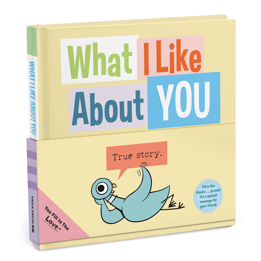 What I Like About You – Pigeon Fill in the Love Journal