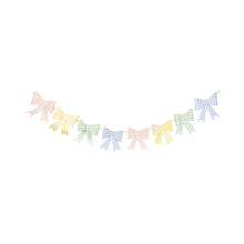 Load image into Gallery viewer, Gingham Bow Banner

