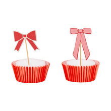 Load image into Gallery viewer, Bow Cupcake Kit
