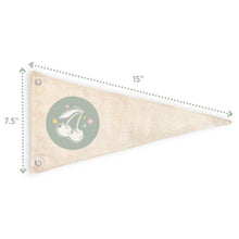 Load image into Gallery viewer, Kindness is Magic Canvas Pennant Flag - Kids Decor
