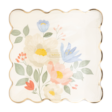 Load image into Gallery viewer, SPR1042 - Floral Corner Plate

