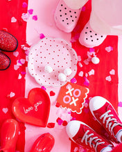 Load image into Gallery viewer, Conversation Heart Shaped Plate Set
