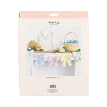 Load image into Gallery viewer, Gingham Bow Banner
