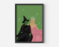 Wicked Movie Inspired Art Print - West End Broadway Gift