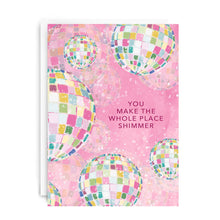 Load image into Gallery viewer, &quot;The Whole Place Shimmer&quot; Greeting Card / Taylor Swift
