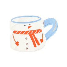 Load image into Gallery viewer, Baking Spirits Bright Snowman Mug Large Napkins
