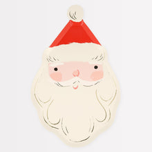 Load image into Gallery viewer, Jolly Christmas Santa Plates

