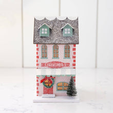 Load image into Gallery viewer, Village Christmas Paper Bakery Decoration
