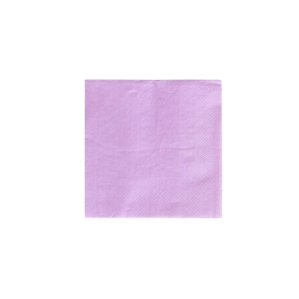 Oh Happy Day Lilac Cocktail Napkins