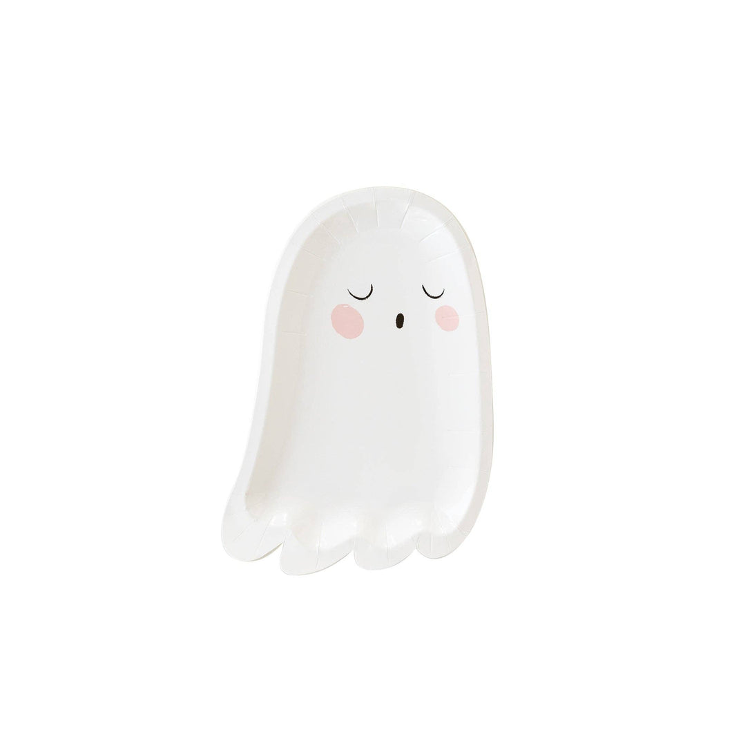 Halloween Trick or Treat Ghost Shaped Plate
