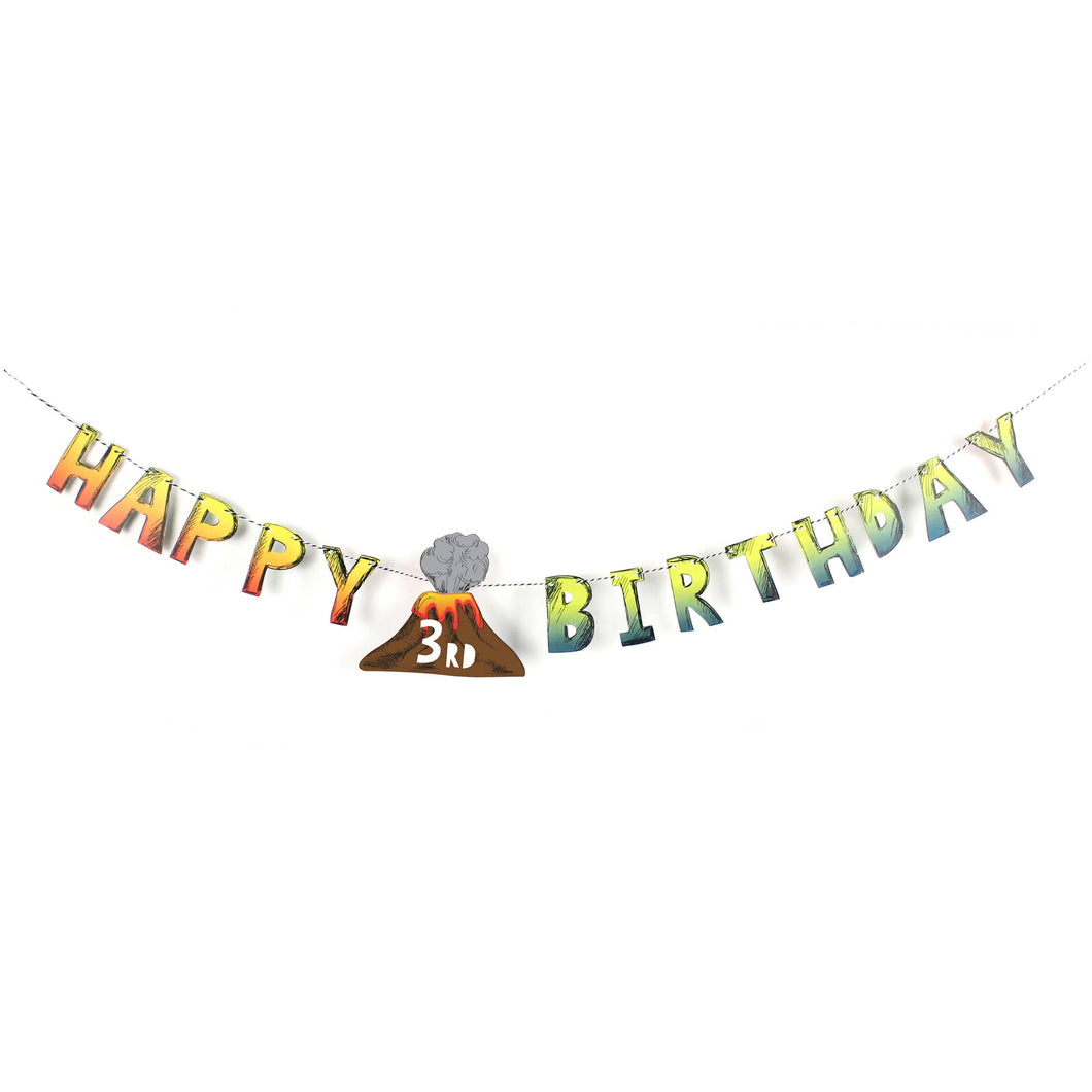 Dinosaur Party - Birthday Banner