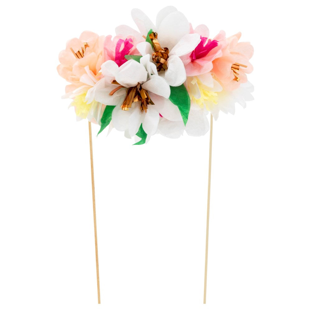 Meri Meri Flower Bouquet Cake Topper - Lemonade Party Box