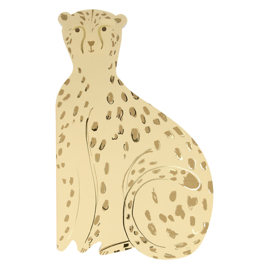 Meri Meri Safari Cheetah Plates - Lemonade Party Box