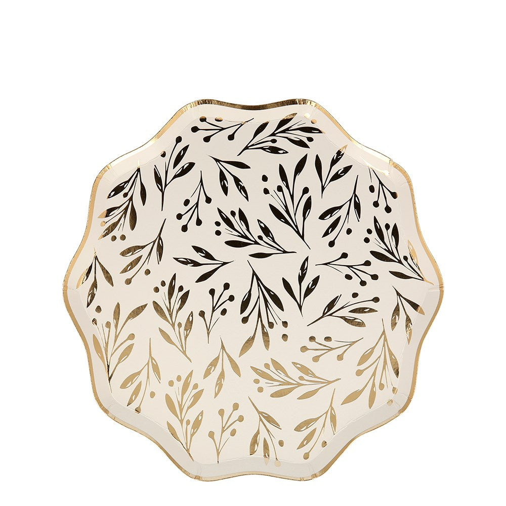 Meri Meri Gold Leaf Side Plate