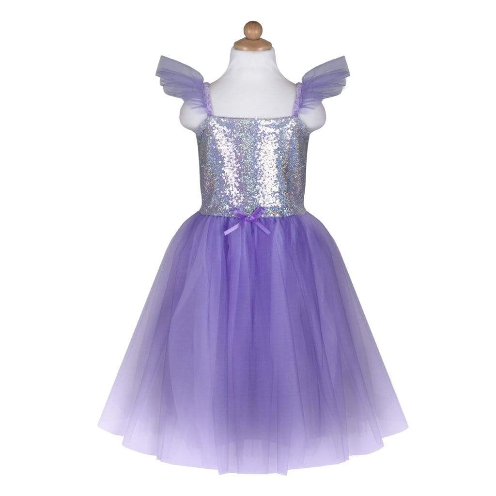 Sequins Princess Dress Lilac - Lemonade Party Box