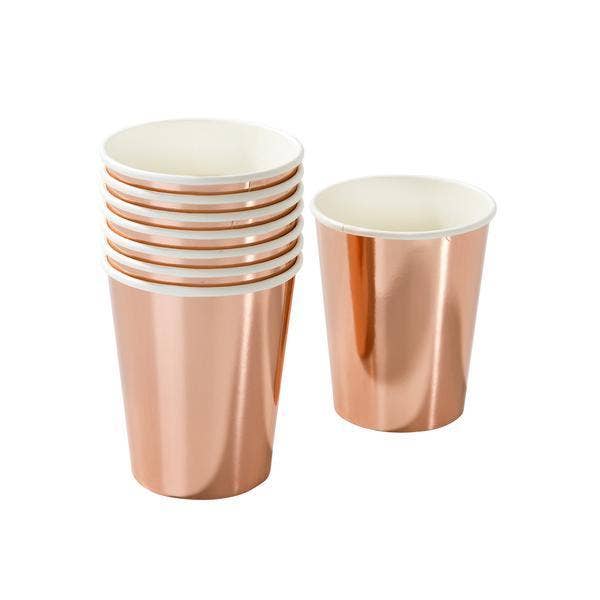 Rose Gold Party Porcelain Cup