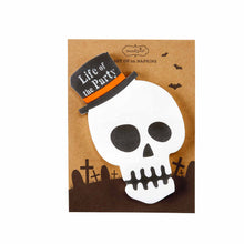 Load image into Gallery viewer, Halloween Life of the Party Skeleton Napkin
