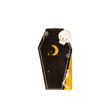 Load image into Gallery viewer, Skelly Coffin Shaped Napkin
