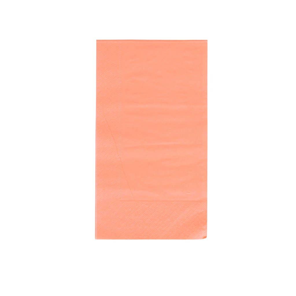 Dinner Napkins in Neon Coral