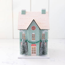 Load image into Gallery viewer, Village Christmas Paper House Decoration

