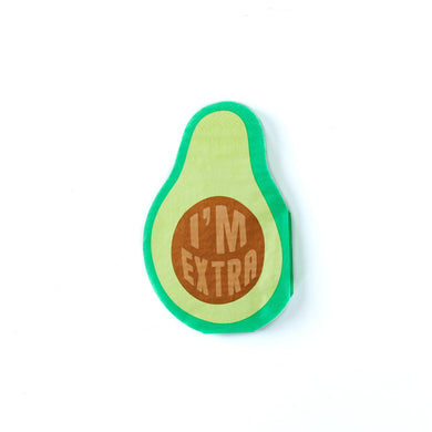 Avacado Shaped Napkin - 