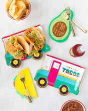 Load image into Gallery viewer, Taco Truck Shaped Plate - Lemonade Party Box
